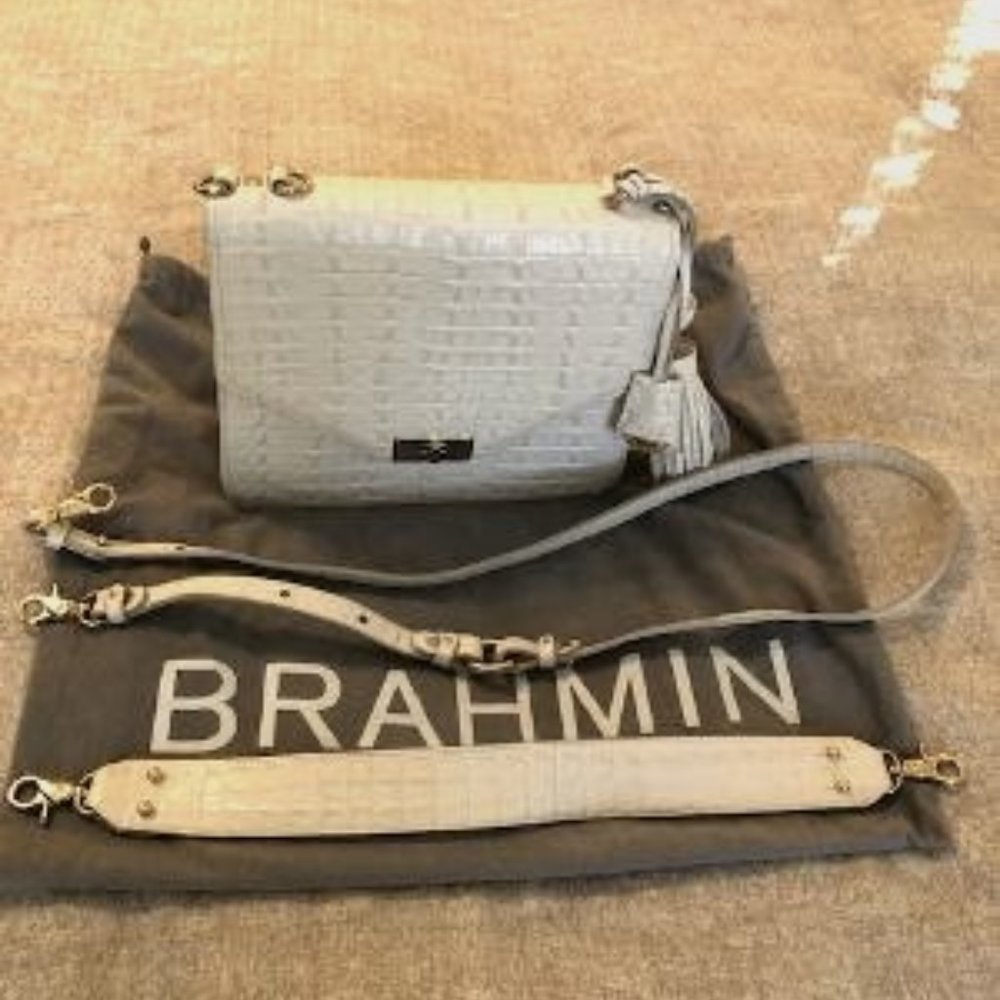 Brahmin Purse with 2 Straps & Dust Cover